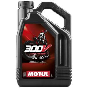 MOTUL 300V FACTORY LINE OFF ROAD 5W-40 4T 104135 4 litros