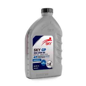  ACEITE SAE 25W60 4T MINERAL 1L SKY